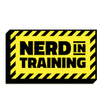 scienceworldca black yellow science training Sticker