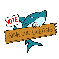 Register To Vote Climate Change Sticker by INTO ACTION