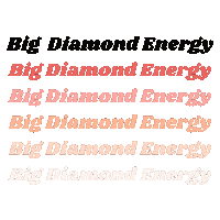 Vibes Diamonds Sticker by The Clear Cut