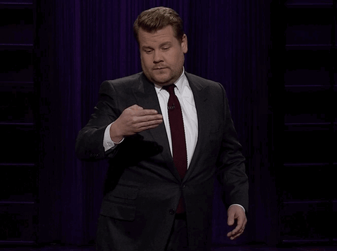 checking james corden GIF by The Late Late Show with James Corden