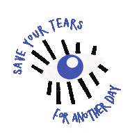 Sad Eyes Sticker