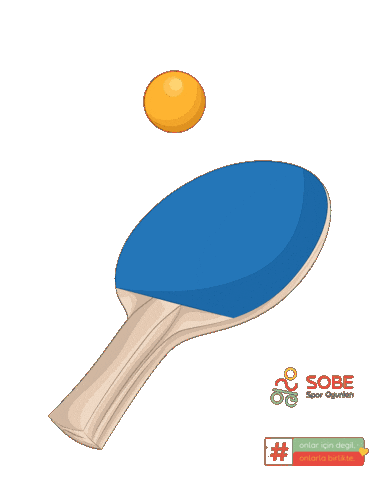 Table Tennis Sport Sticker by SOBE Vakfı