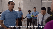 Sorry Cookie Monster GIF by Kim's Convenience