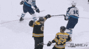 ice hockey hug GIF by NHL