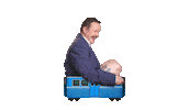 humorkulten tunnelbana tuben tubengenomlivet humorkulten Sticker