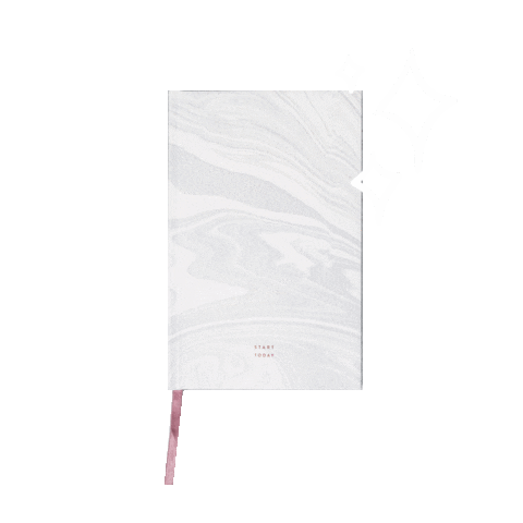 Start Today Journal Sticker by The Hollis Company