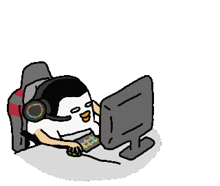 Computer 企鵝 Sticker