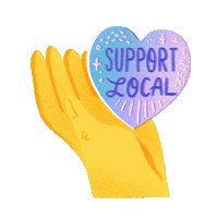 yanyancandyng shopping small business shop small shop local Sticker