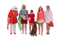 Beach Family Sticker by Niedersachsen-Ticket