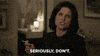 selina meyer seriously GIF