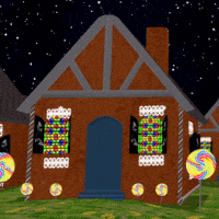 Gingerbread House Christmas GIF by GT8Studios