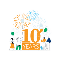 ernigroup 10years erni Sticker