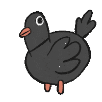 Bird Yell Sticker
