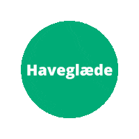 Tekst Sticker by Plantetorvet.dk