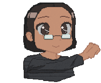Pixel Thumbs Up Sticker by Bananelly