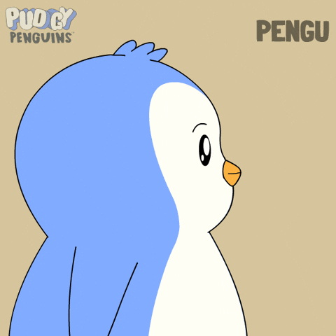 Wait What Waiting GIF by Pudgy Penguins