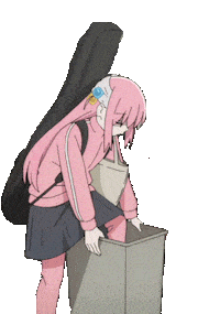 Bocchi Kita Sticker