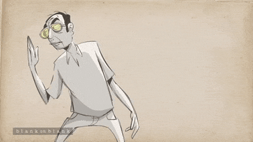 Hunter S Thompson Gif Artist GIF by Patrick Smith