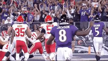 Baltimore Ravens Running GIF by NFL