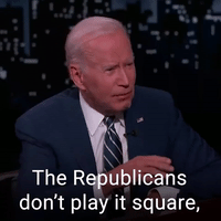 The Republicans don't play it square...