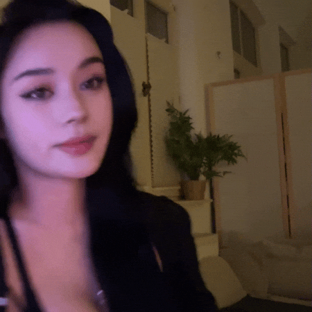 Cute Girl Goodbye GIF