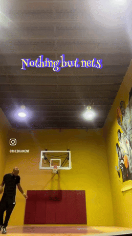 Nothing But Nets GIF by The Brain Ent