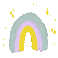 Rainbow Holiday Sticker