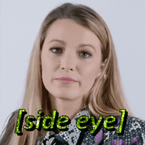 Side Eye What GIF by Blake Lively Fan
