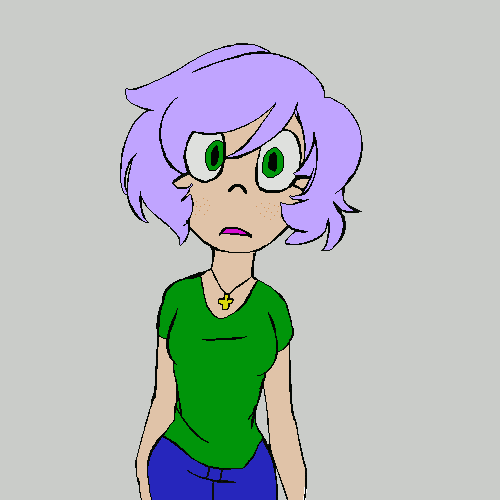 TheMetalEditor giphyupload happy art girl GIF