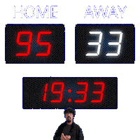 33 Away Sticker