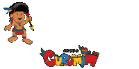 curumimkids festa crianças indio brincadeira Sticker