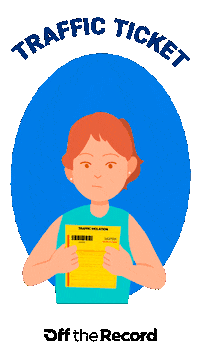 Traffic Speeding Sticker by Off The Record