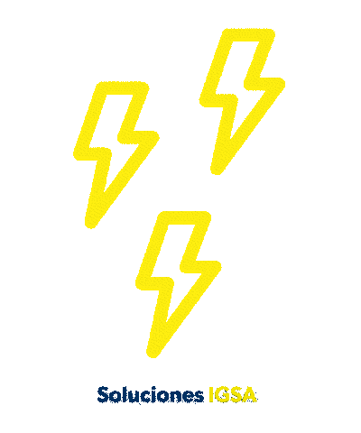 IGSAMX energia rayos truenos igsa Sticker