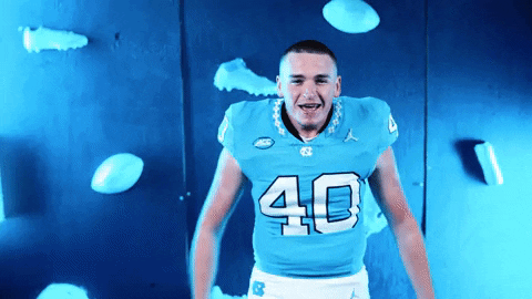 North Carolina Football GIF by UNC Tar Heels