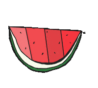vonallabor fruit magyar watermelon vonallabor Sticker