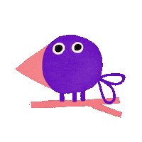 Happy Illustration Sticker