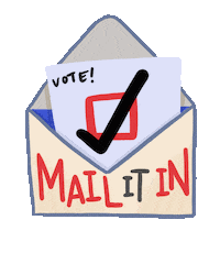 Voting American Sticker
