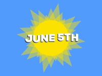 June GIF by GIF CALENDAR