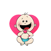 Coracao Fofuxo Sticker by Bebê Fofuxo