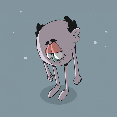 Tired Snow GIF by Fresh Cake