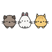 Cats Dogs Sticker