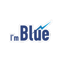 Blue Sticker by Heron Energy