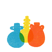 Happy Flower Sticker