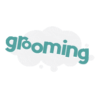 Dog Grooming Sticker by pinkstudios