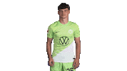Happy Football Sticker by VfL Wolfsburg