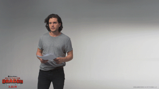 Kit Harington GIF by How To Train Your Dragon