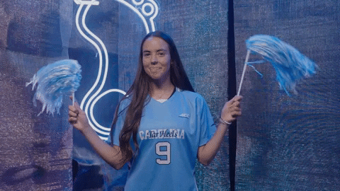 Lets Go Soccer GIF by UNC Tar Heels