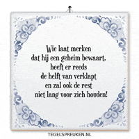 Suspense Spanning GIF by Tegelspreuken.nl