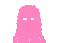 Pink Nod Sticker