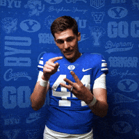College Football Go Cougs GIF by BYU Cougars